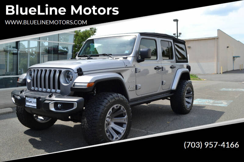 2018 Jeep Wrangler Unlimited for sale at Blue Line Motors in Winchester VA