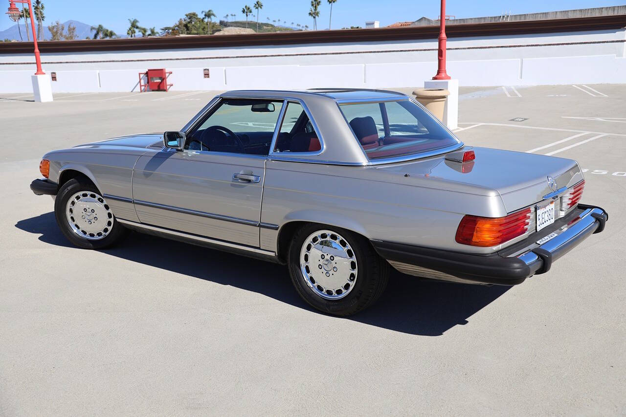 1986 Mercedes-Benz 560-Class for sale at DE AUTOS INC in San Juan Capistrano, CA