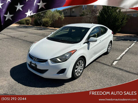 2012 Hyundai Elantra for sale at Freedom Auto Sales in Albuquerque NM