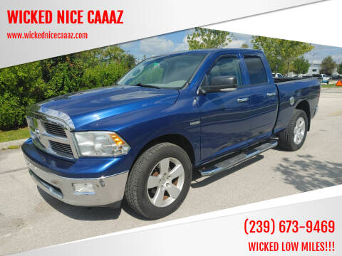 2010 Dodge Ram 1500 for sale at WICKED NICE CAAAZ in Cape Coral FL