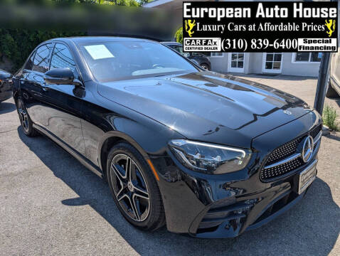 2022 Mercedes-Benz E-Class for sale at European Auto House in Los Angeles CA