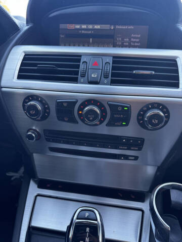 2008 BMW 6 Series 650i