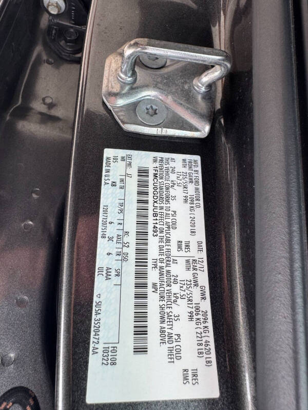 2018 Ford Escape SE