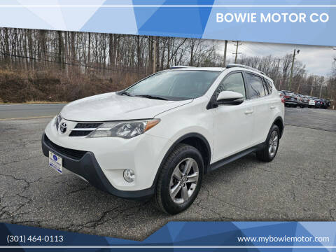 2015 Toyota RAV4 for sale at Bowie Motor Co in Bowie MD
