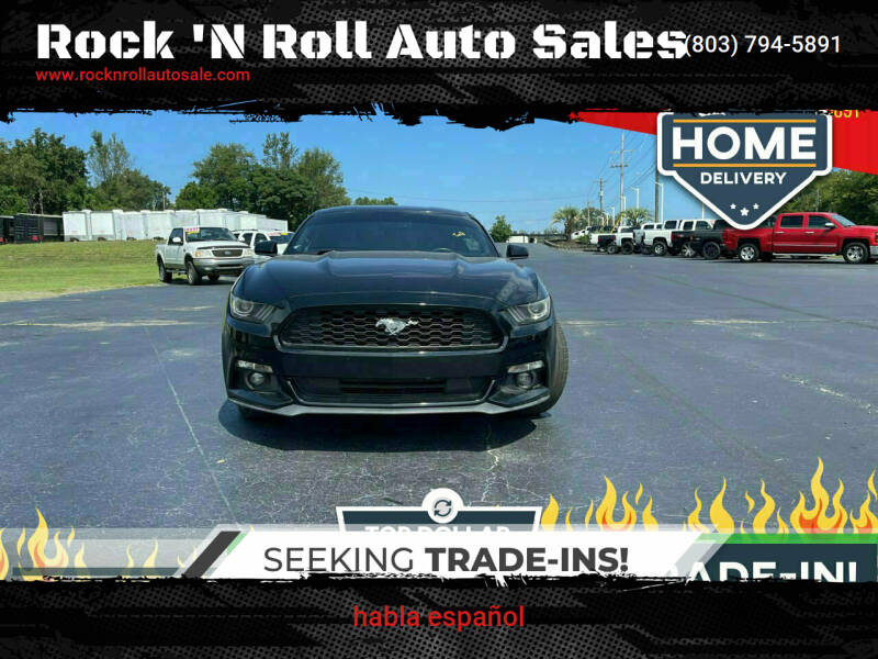 2016 Ford Mustang for sale at Rock 'N Roll Auto Sales in West Columbia SC