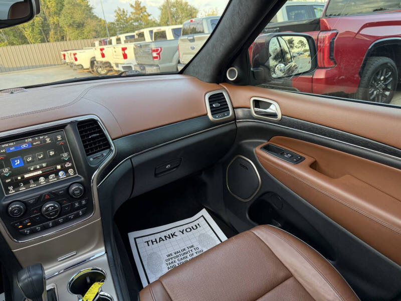 2017 Jeep Grand Cherokee Summit