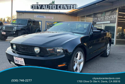 2011 Ford Mustang for sale at City Auto Center in Davis CA