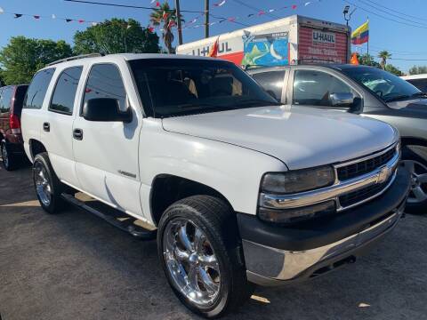 2003 Chevrolet Tahoe for sale at 1st Stop Auto in Houston TX