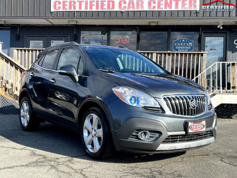 2016 Buick Encore for sale at CERTIFIED CAR CENTER in Fairfax VA