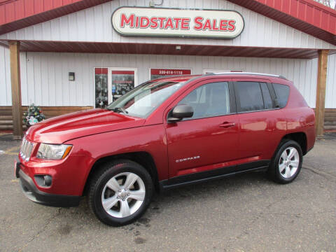 2014 Jeep Compass for sale at Midstate Sales in Foley MN