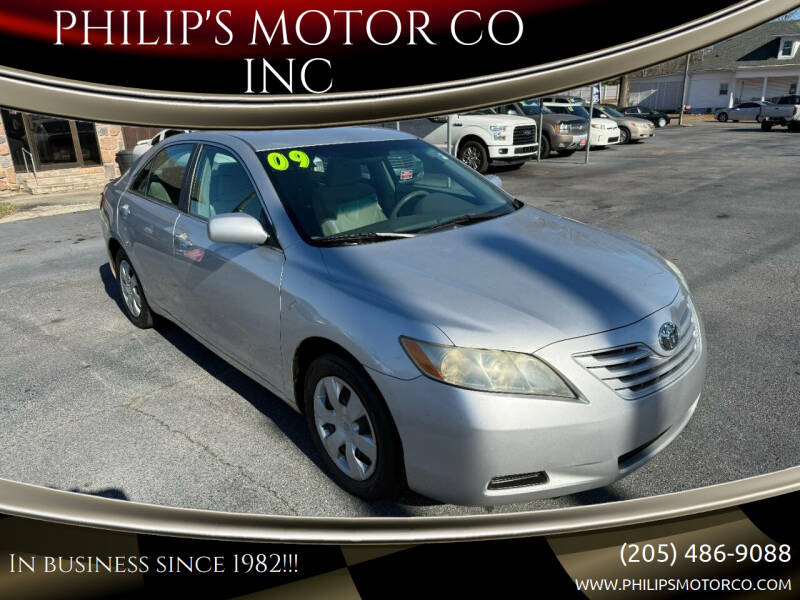 2009 Toyota Camry for sale at PHILIP'S MOTOR CO INC in Haleyville AL