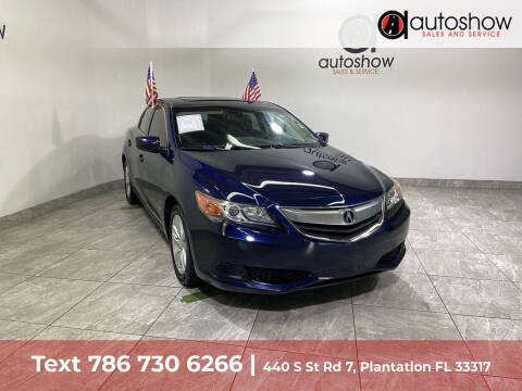 2013 Acura ILX for sale at AUTOSHOW SALES & SERVICE in Plantation FL