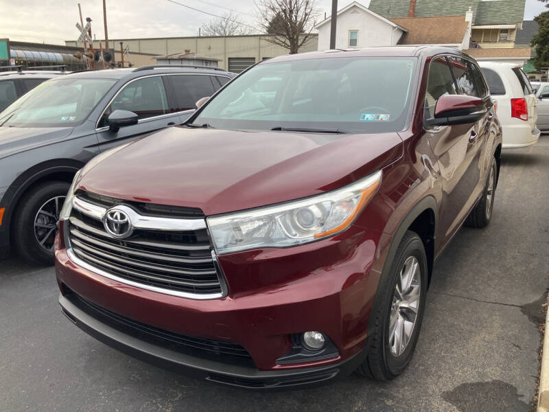 2015 Toyota Highlander for sale at Red Top Auto Sales in Scranton PA