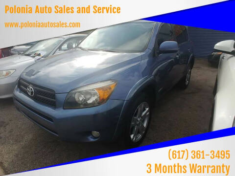 2006 Toyota RAV4 for sale at Polonia Auto Sales and Repair Shop in Boston MA