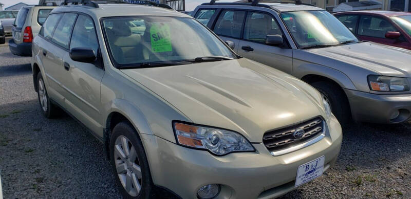 2006 Subaru Outback for sale at B & J Auto Sales in Tunnelton WV