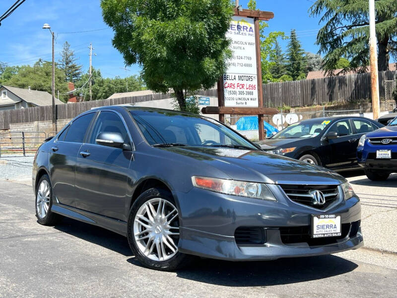 2005 Acura TSX for sale at Sierra Auto Sales Inc in Auburn CA