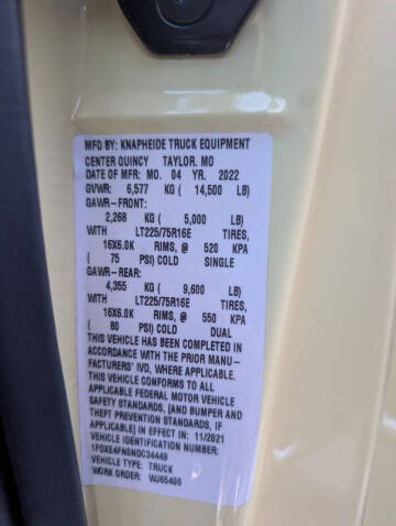 2021 Ford E-Series E-450 SD