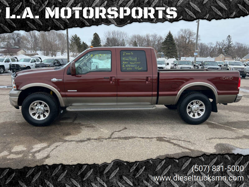 2005 Ford F-250 Super Duty for sale at L.A. MOTORSPORTS in Windom MN