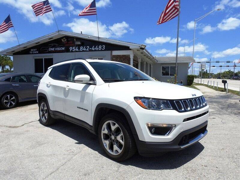 2021 Jeep Compass for sale at One Vision Auto in Hollywood FL