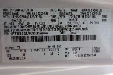 2012 Ford E-Series E-350 SD