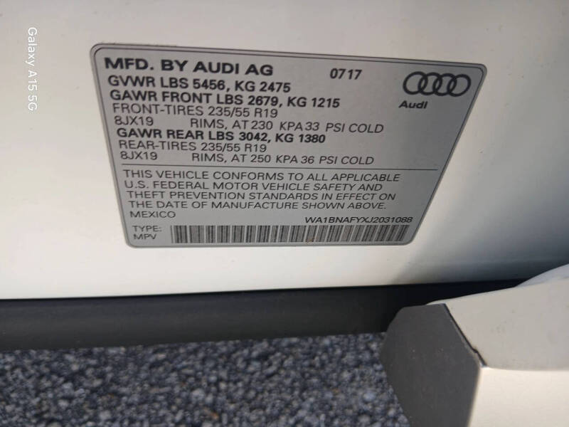 2018 Audi Q5