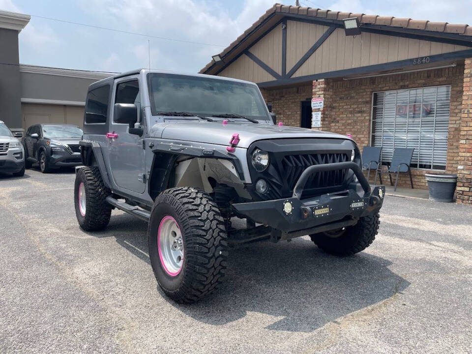 2015 Jeep Wrangler for sale at Auto Haven Frisco in Frisco, TX