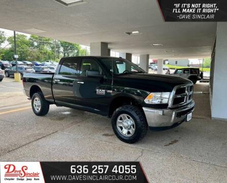 2018 RAM Ram Pickup 2500 for sale at Dave Sinclair Chrysler Dodge Jeep Ram in Pacific MO