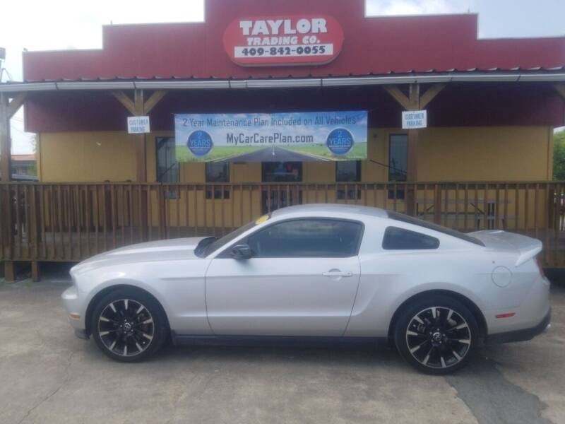 2012 Ford Mustang for sale at Taylor Trading Co in Beaumont TX
