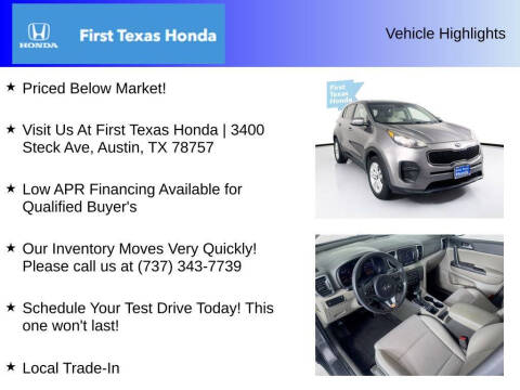 2018 Kia Sportage LX