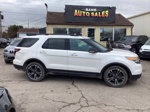 2014 Ford Explorer for sale at BANK AUTO SALES in Wayne MI
