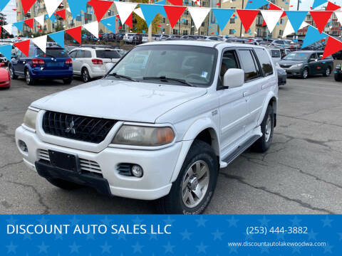 2002 Mitsubishi Montero Sport LTD