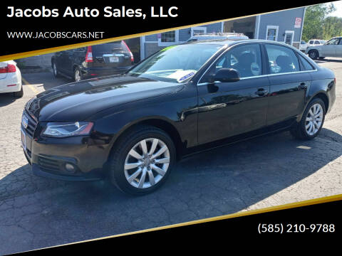 2012 Audi A4 for sale at Jacobs Auto Sales, LLC in Spencerport NY