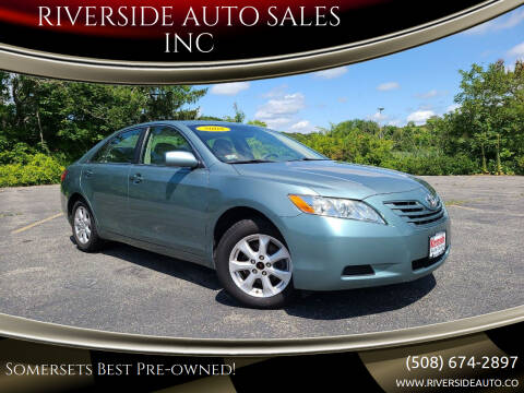 2008 Toyota Camry for sale at RIVERSIDE AUTO SALES INC in Somerset MA