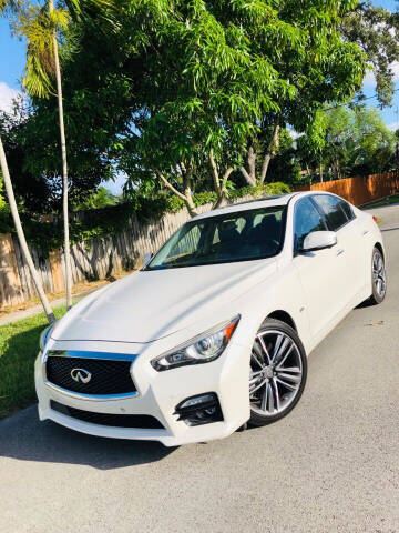 2016 Infiniti Q50 for sale at IRON CARS in Hollywood FL