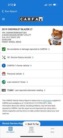 2019 Chevrolet Blazer LT