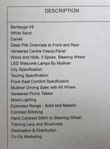 2019 Bentley Bentayga V8