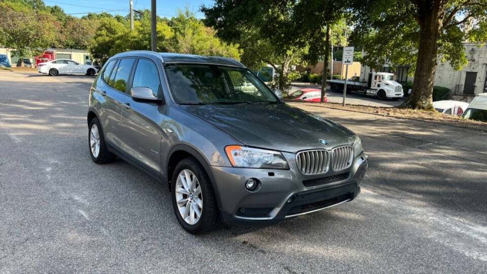 2013 BMW X3 for sale at East Auto Sales LLC in Raleigh, NC