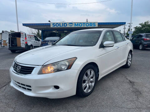 2008 Honda Accord for sale at Solid Motors LLC in Garland TX