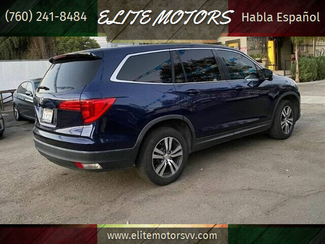 2016 Honda Pilot for sale at ELITE MOTORS in Victorville CA