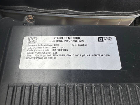 2017 Chevrolet Silverado 1500