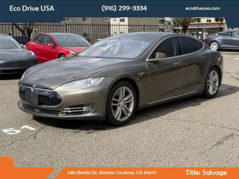 2015 Tesla Model S for sale at Eco Drive USA in Rancho Cordova CA