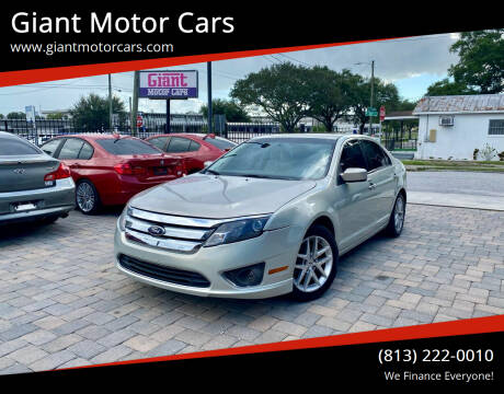 2010 Ford Fusion for sale at Giant Motor Cars in Tampa FL