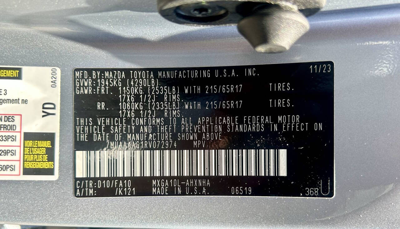 Silver 2024 Toyota Corolla Cross L L 4dr Crossover 26