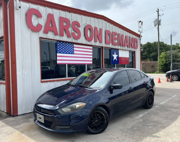 2015 Dodge Dart for sale at Cars On Demand 3 in Pasadena TX