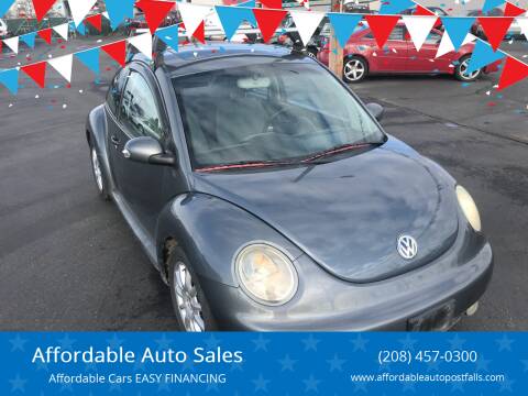 2005 Volkswagen New Beetle for sale at Affordable Auto Sales in Post Falls ID