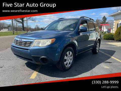 2010 Subaru Forester for sale at Five Star Auto Group in North Canton OH