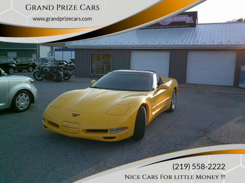 2002 Chevrolet Corvette for sale at Grand Prize Cars in Cedar Lake IN