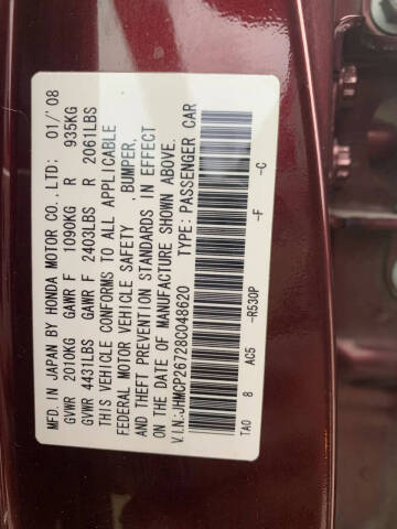 2008 Honda Accord EX