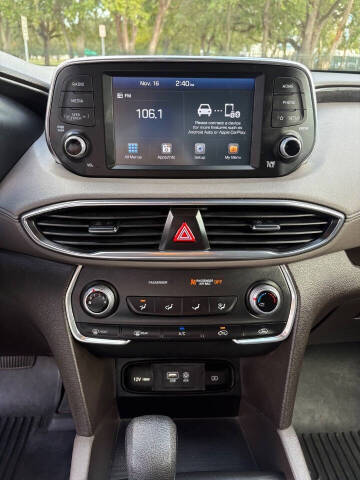 2019 Hyundai Santa Fe SE 2.4L