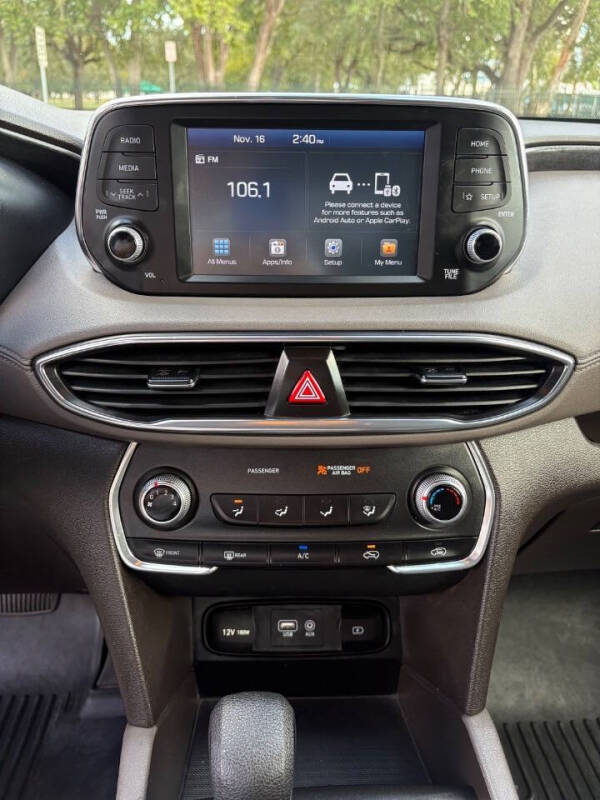 2019 Hyundai Santa Fe SE 2.4L